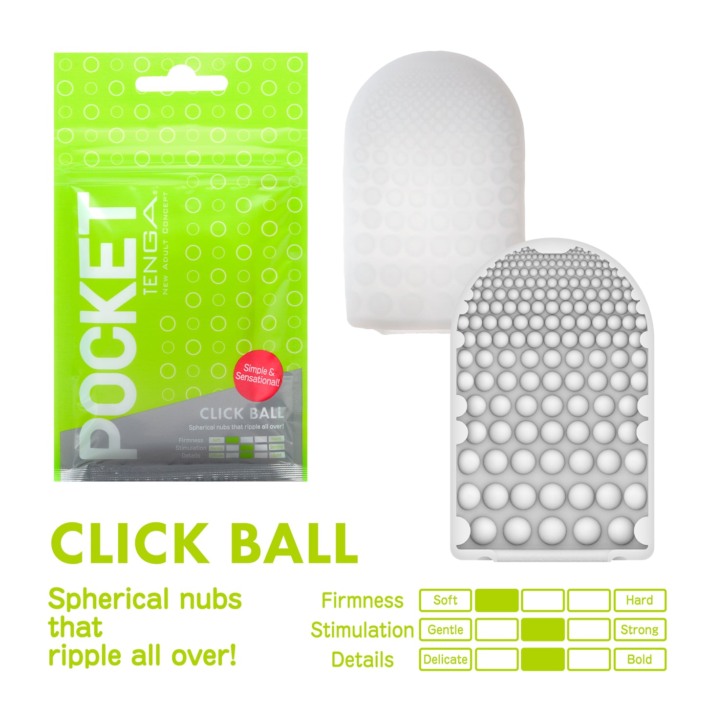 Pocket Tenga Click Ball